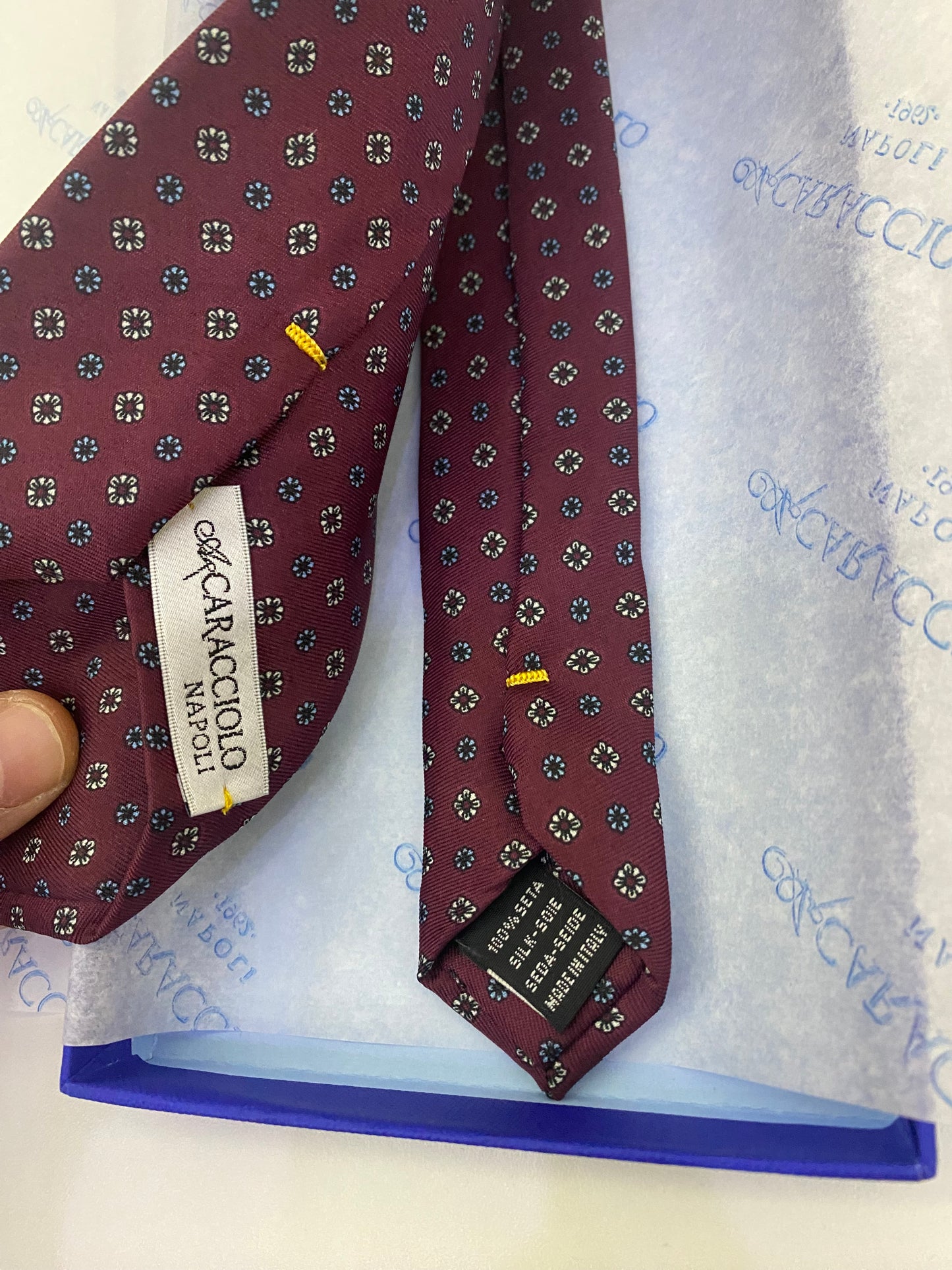 Cravatta pura seta sartoriale