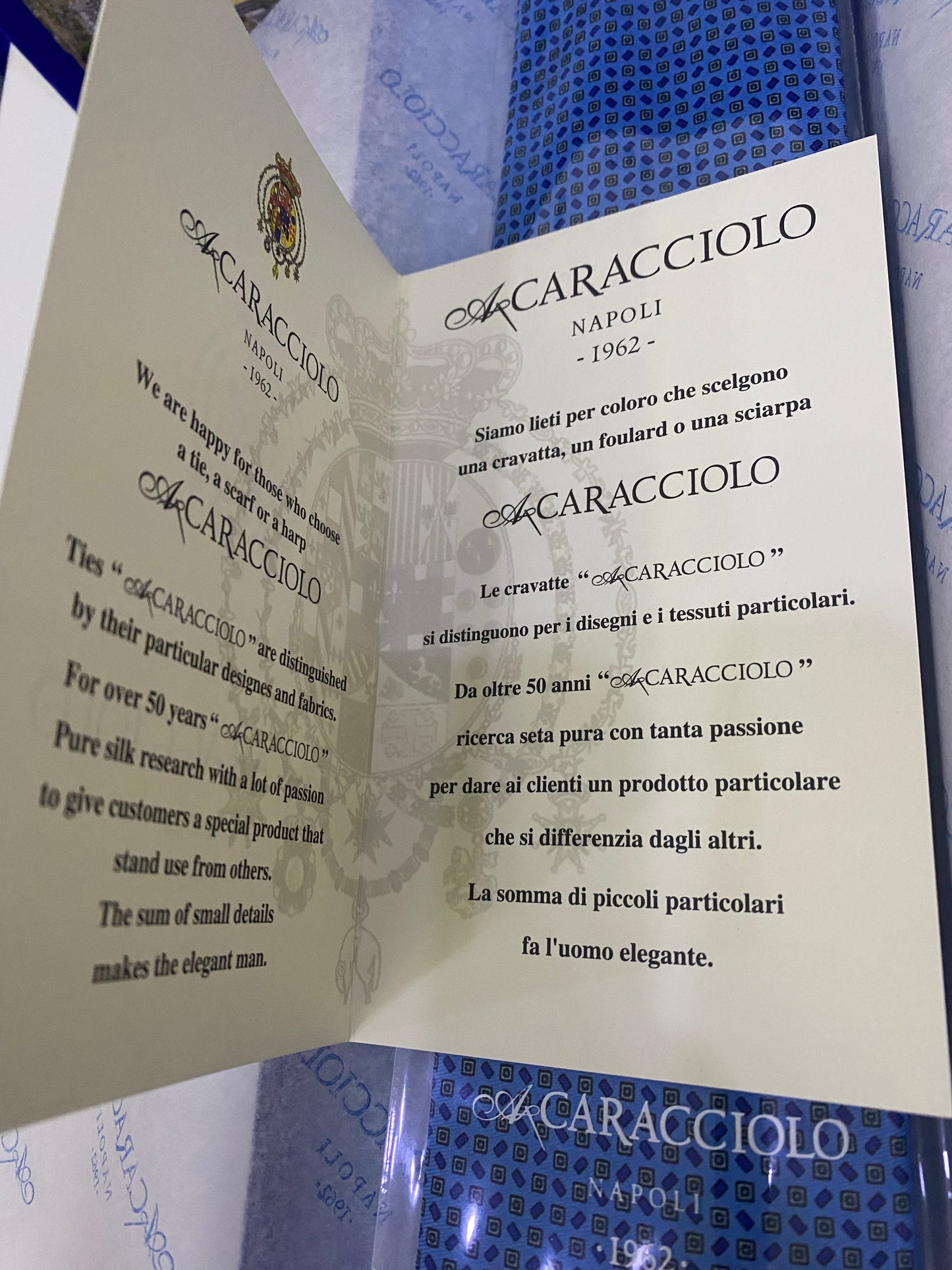 Cravatta pura seta sartoriale