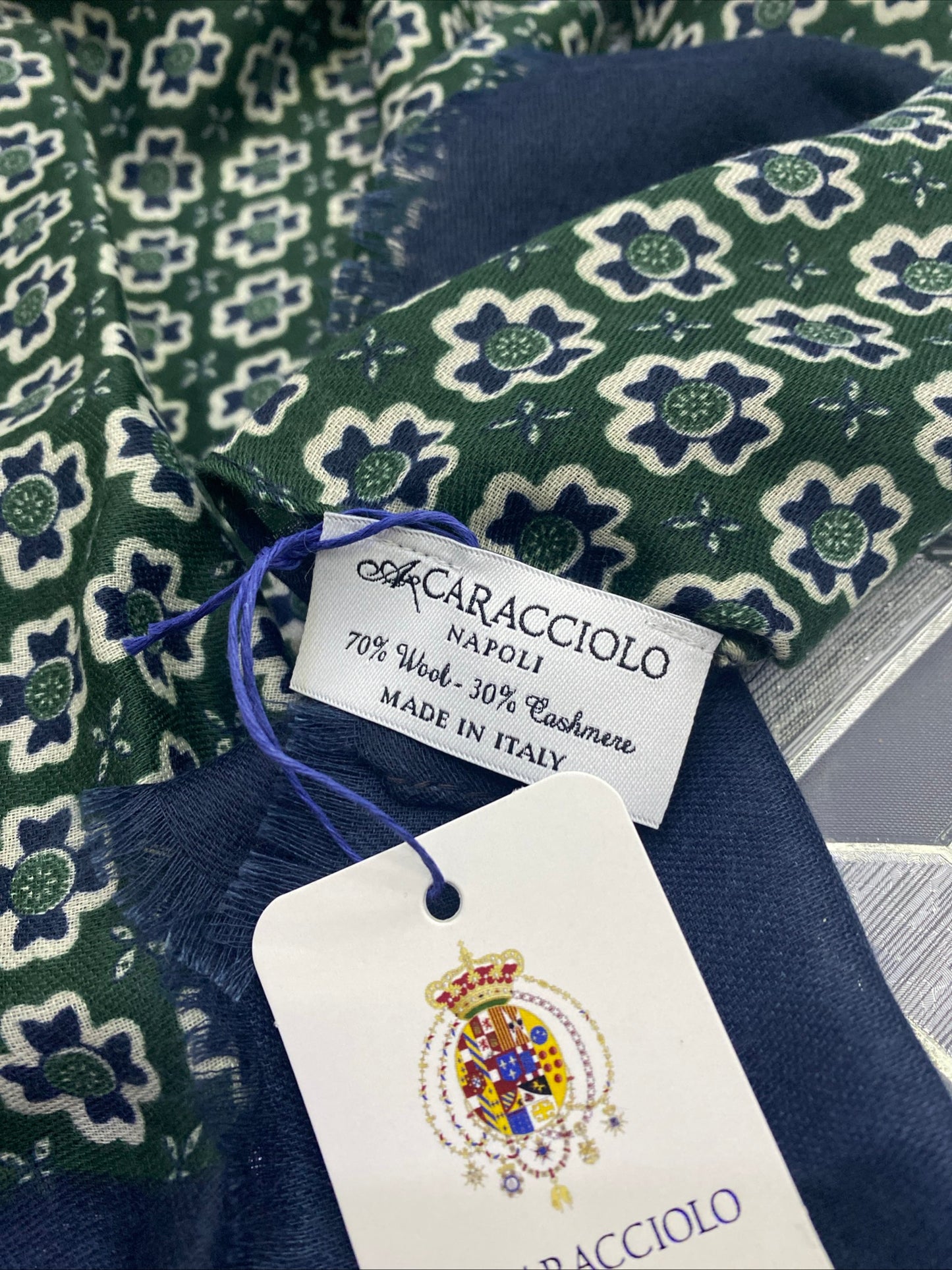 Sciarpa in lana e cashmere