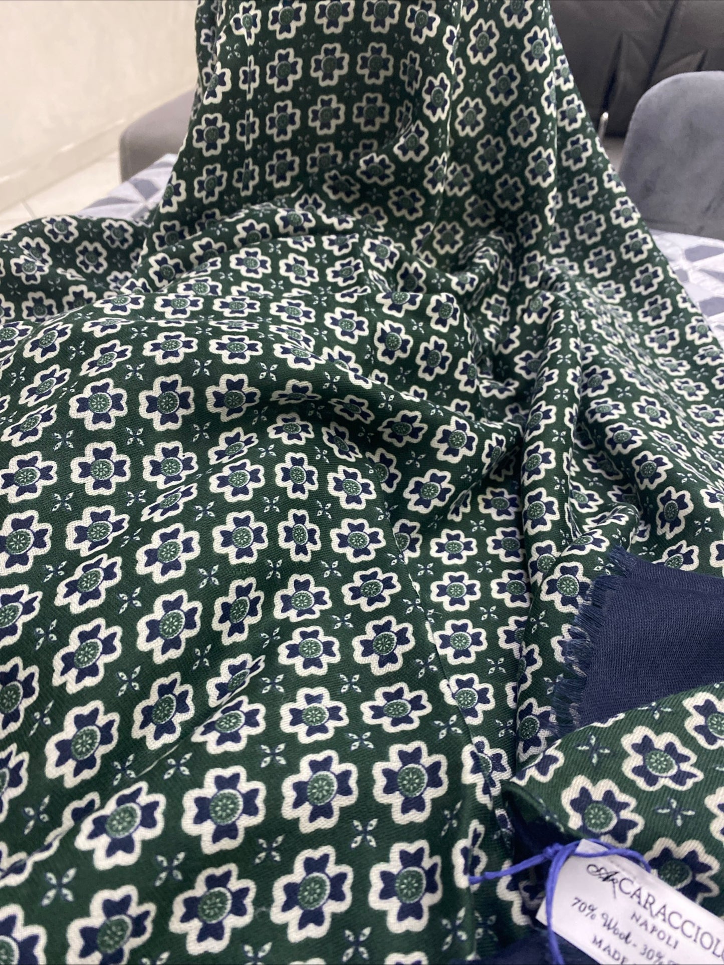 Sciarpa in lana e cashmere